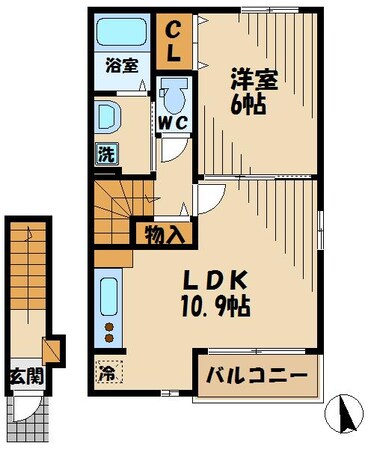 アロッジオの物件間取画像